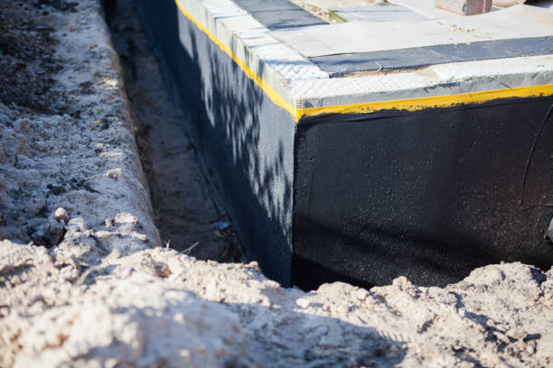Professional Foundation Crack Repair technician working in Milford, NJ